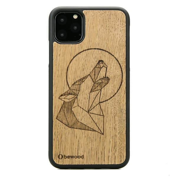 Træcover til iPhone 11 PRO MAX WOLF OAK