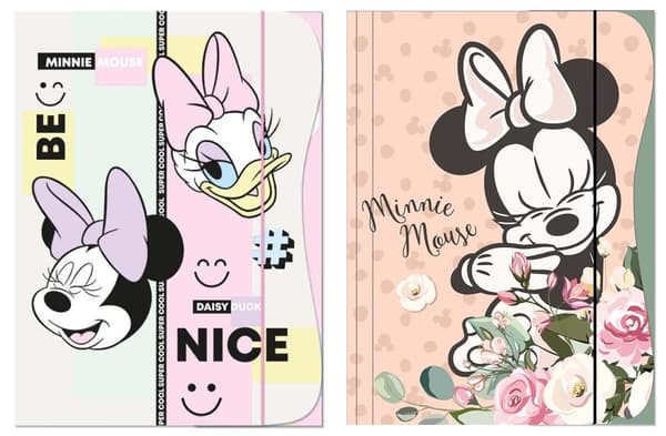 Minnie Mouse Kids A4 elastisk mappe