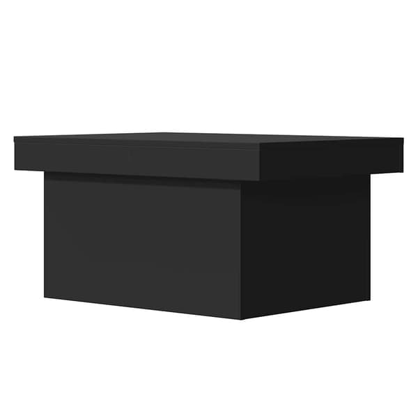 vidaXL sofabord, sort, 100x55x40 cm, træbaseret materiale
