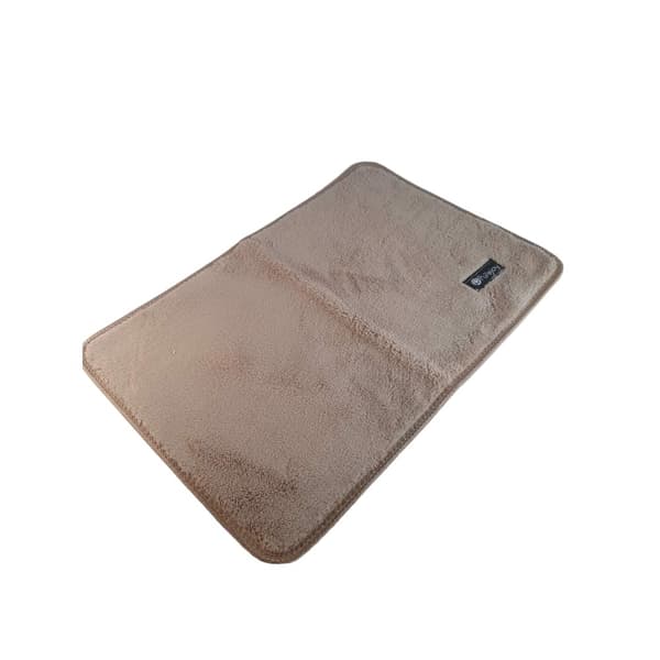 Mikrofibermatta i badrum 40x60cm beige