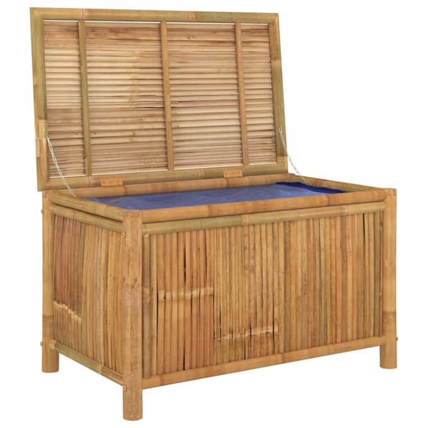 vidaXL Trädgårdslåda 90x52x55 cm bambu