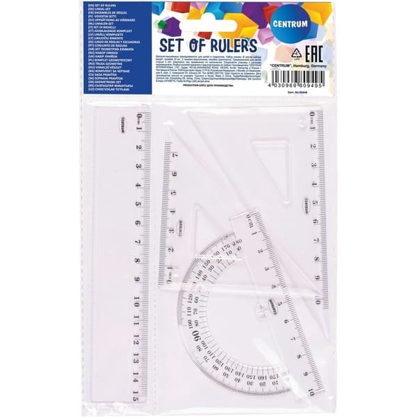 Geometrisk sæt 15 cm