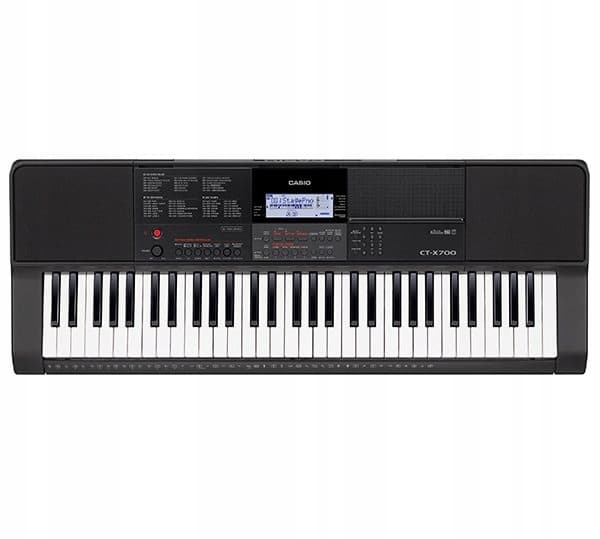 Casio CT-X700 - koskettimet + virtalähde