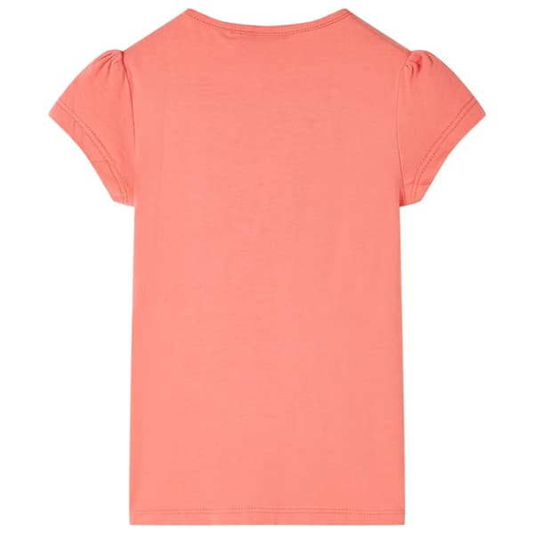 Barn-T-shirt, korall, 128