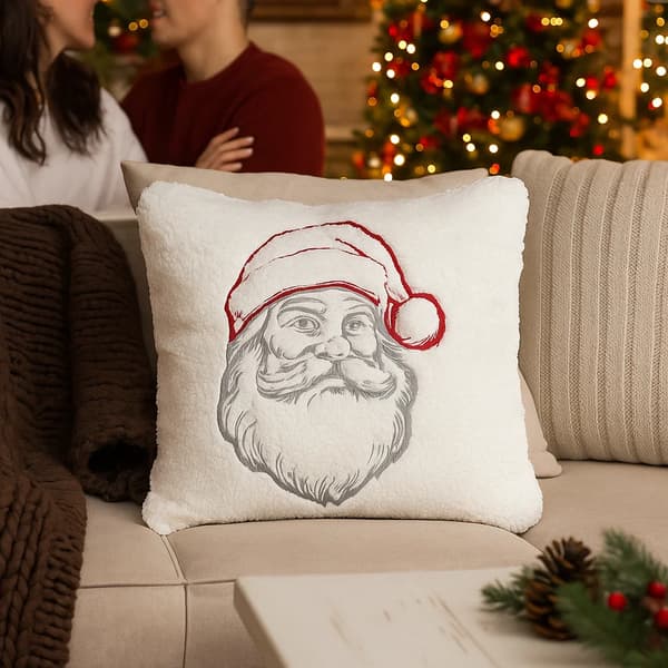 Julepude NOEL Julemanden 45x45 cm