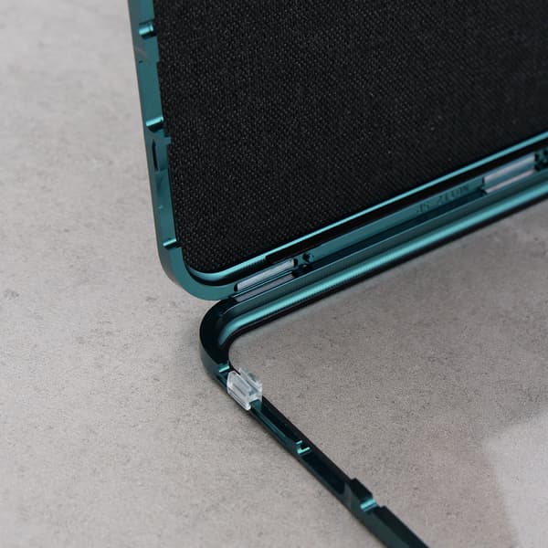 Etui til Xiaomi Redmi Note 12, ERBORD Glass Armor Læder, blå