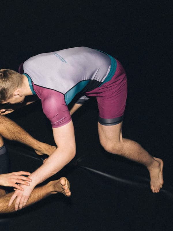 MANTO Rashguard Lyhythihainen VARSITY Monivärinen L
