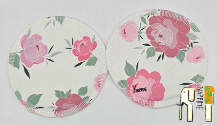 NappiMe PUL Bamboo Peony Absorberende puder