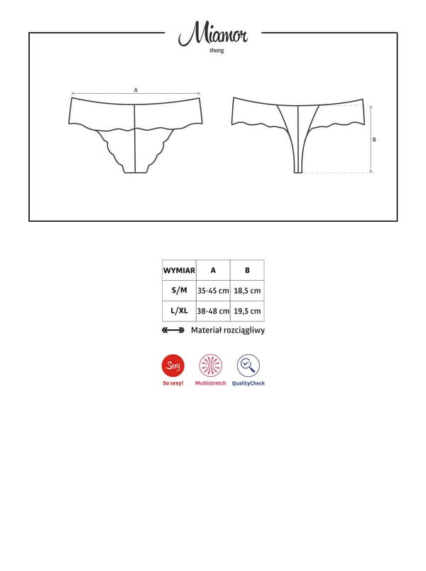 Miamor underkläder L/XL