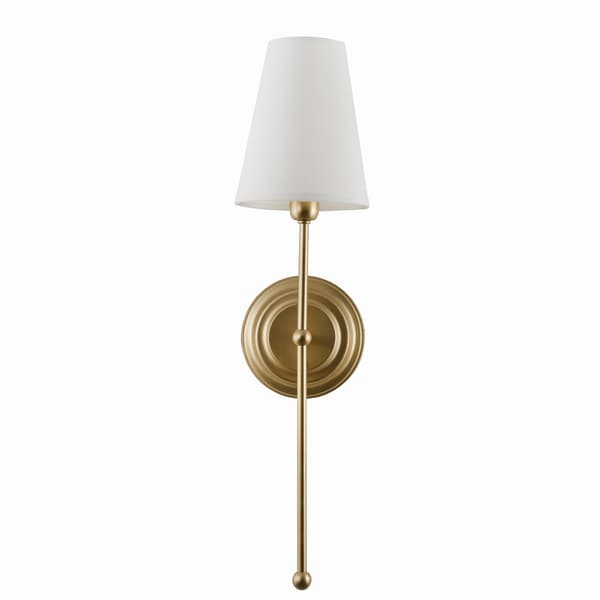 BASIC Gold LINEN -seinävalaisin - leveä