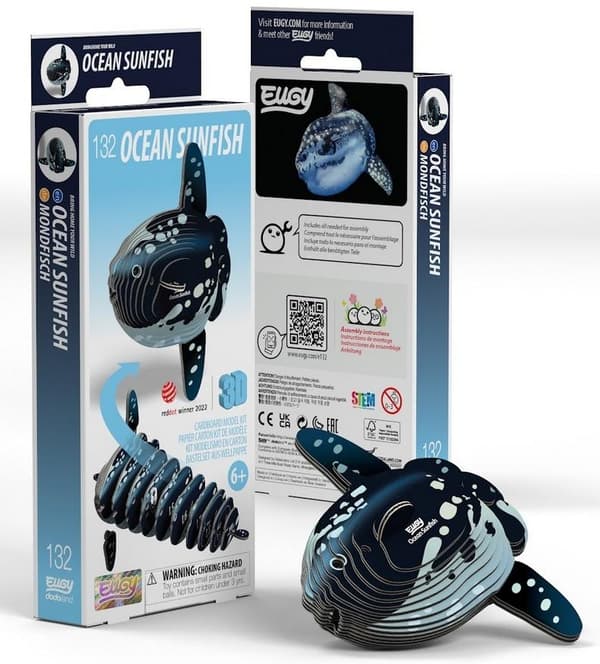 Solfisken Eugy. Øko 3D-puslespil