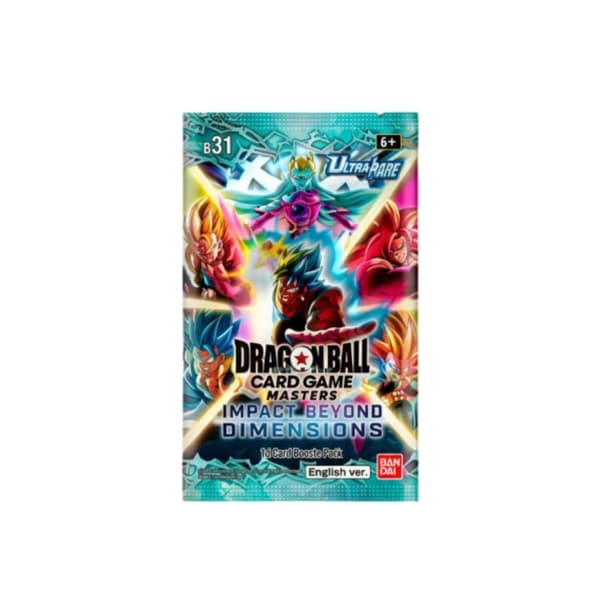 Dragon Ball Super CG: B31 Masters - Impact Beyond Dimensions - Boosterpaket