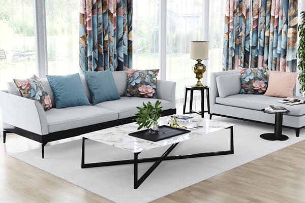 Gardin på tape print 270