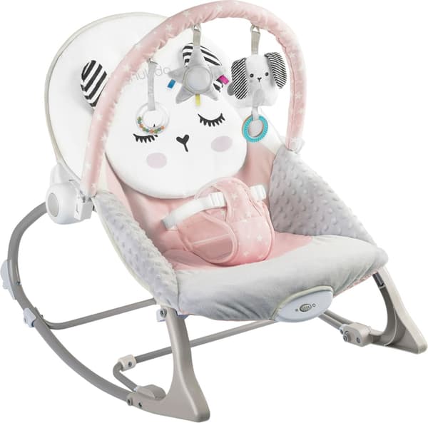 Nukido Gungstol med Vibration 705402 Rosa