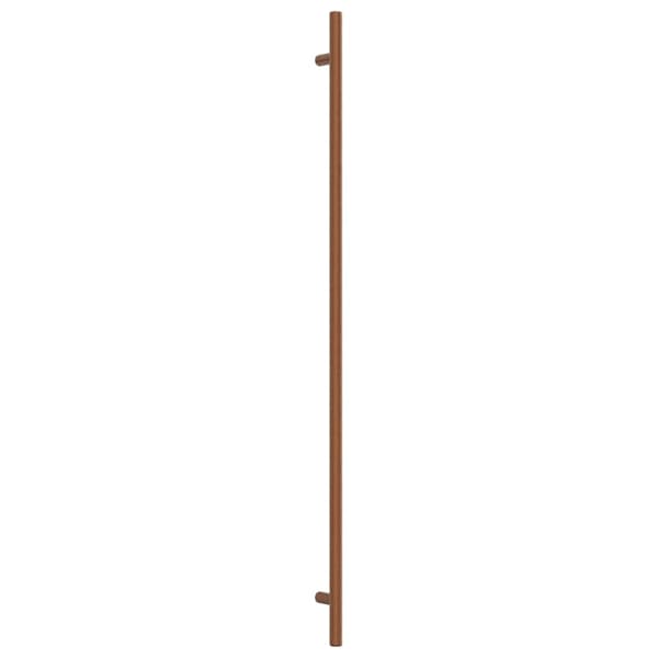 vidaXL skabsgreb 10 stk. bronze 480 mm rustfrit stål