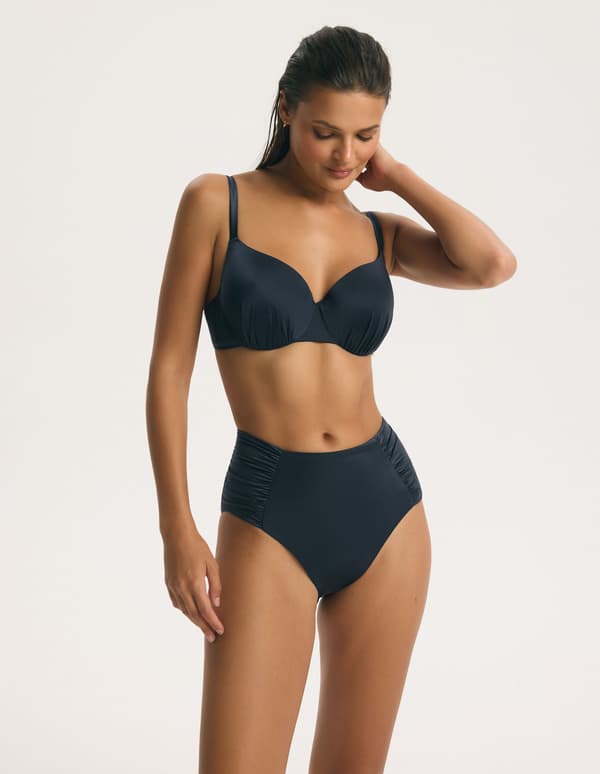 ANTIBES Esotiq Vadderad Bikinitopp | Marinblå 80E