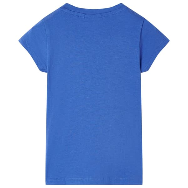 Børne-T-shirt, koboltblå, 128