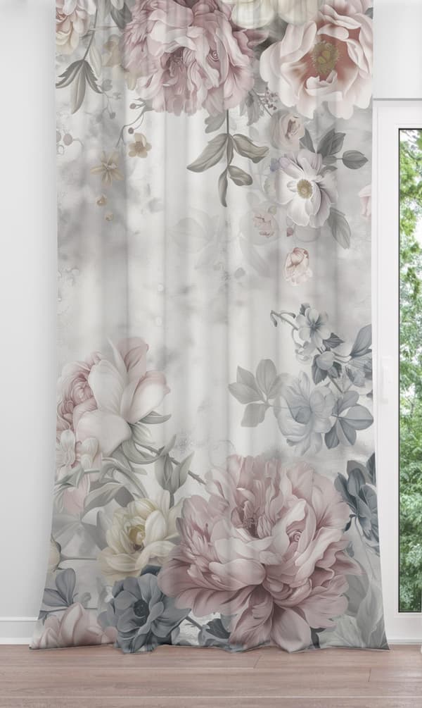 Gardin på tape print 257