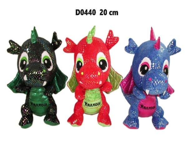 Drage "Krakow" skinnende 20cm MIX