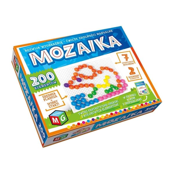 Mosaik af 200 elementer