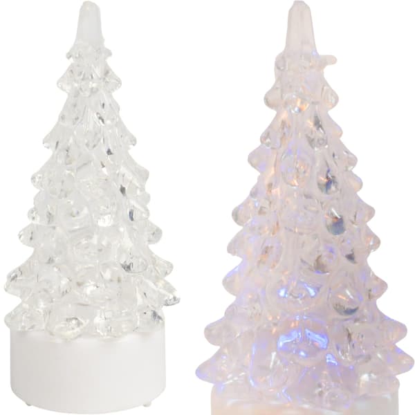 Juldekoration julgran LED 10 cm