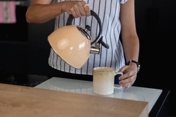 BRILLO VATTENKOKARE I ROSTFRITT STÅL 2,5L PEACH