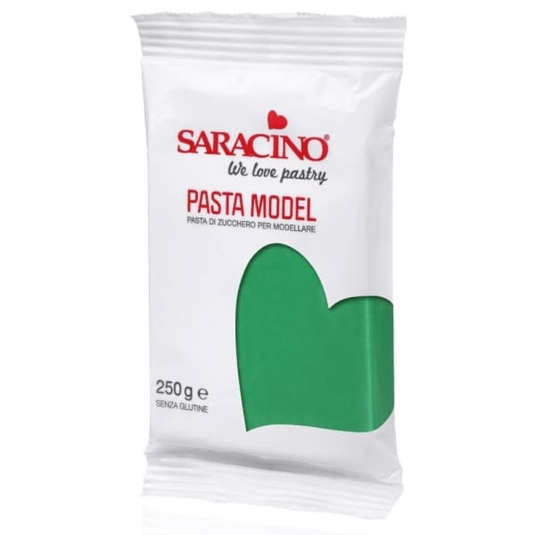 Grøn Modelpasta 250g - Saracino