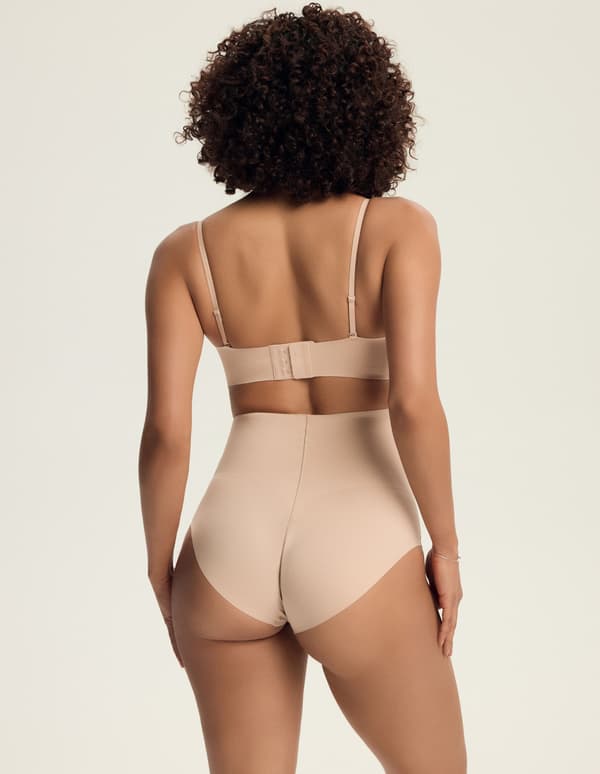 Slät Esotiq Vadderad BH | Beige 65D