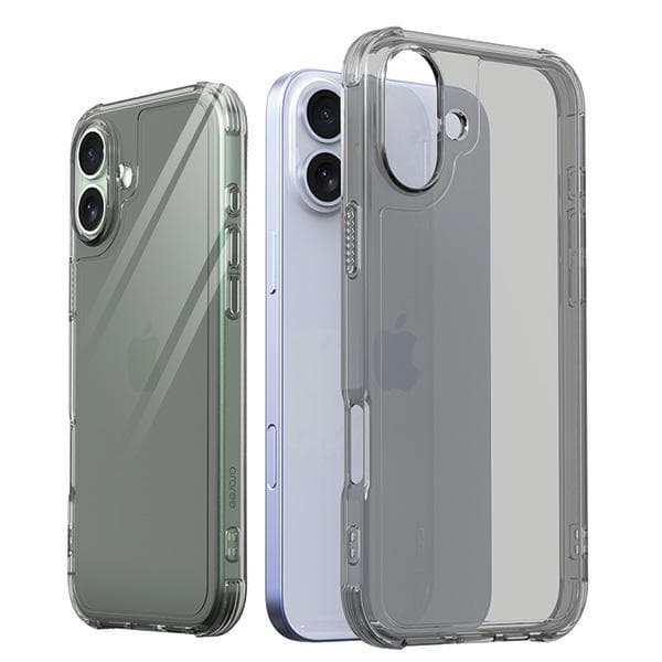 Araree Flexield-etui til iPhone 16, røgfarvet