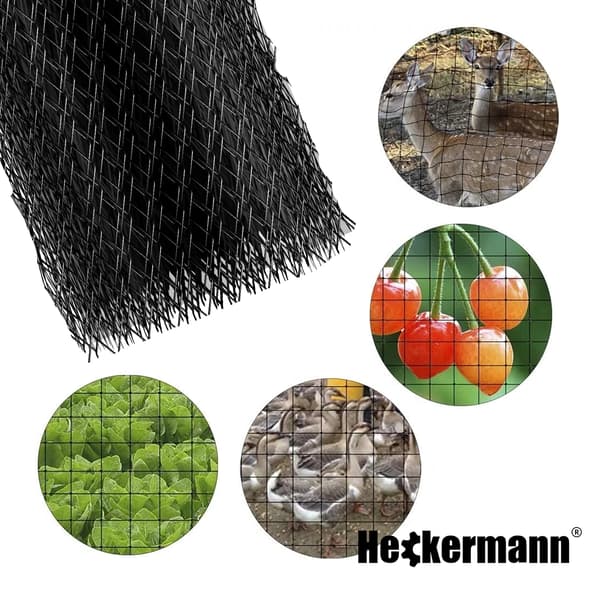 Heckermann mullvadnät 1,5x10m 30g/m2