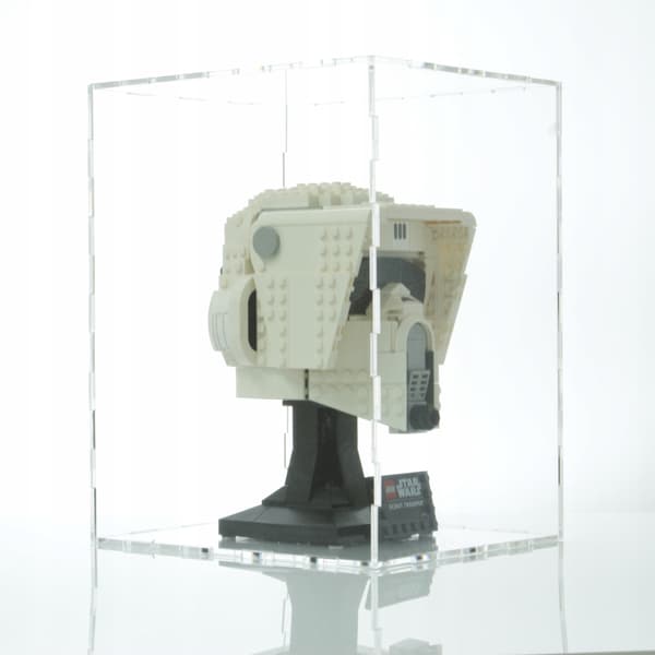 Lego-kypärän vitriini, pöly- ja UV-suoja, Star Wars, Marvel