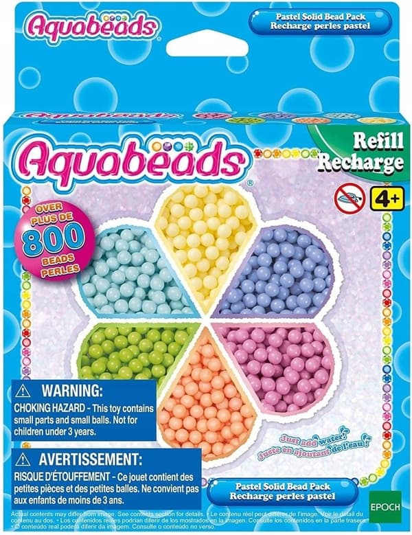 Aquabeads Pastelperler Refill Sæt