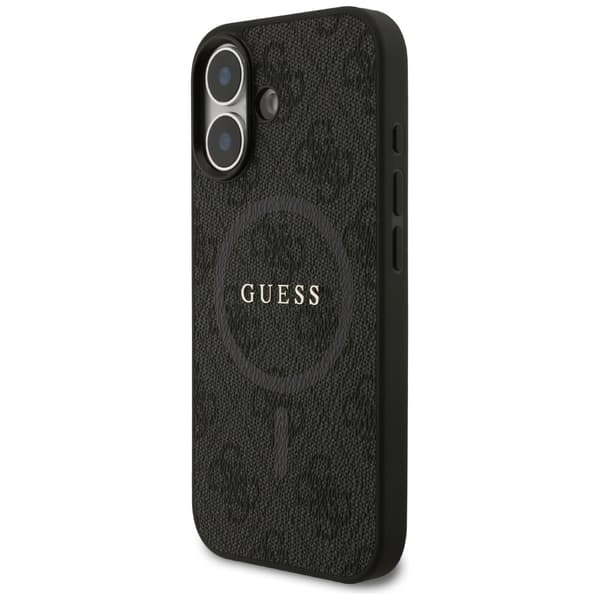 Guess 4G Ring Classic Logo MagSafedo iPhone 17 cover, sort
