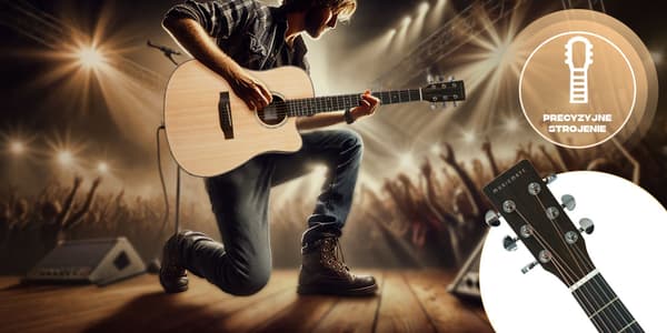 MusicMate MM-G200 StringStar Elektroakustisk Gitarr