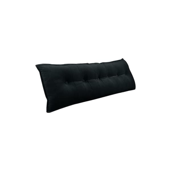 Sort fløjlspude Sort fløjlspude 200 cm