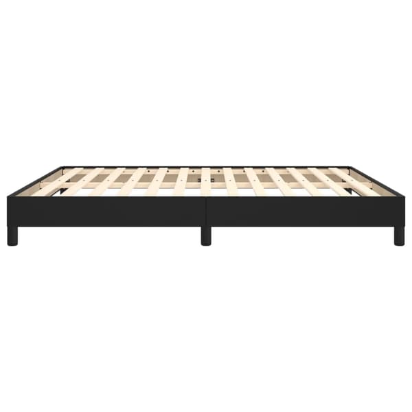 vidaXL sengestel sort 180x200 cm kunstlæder