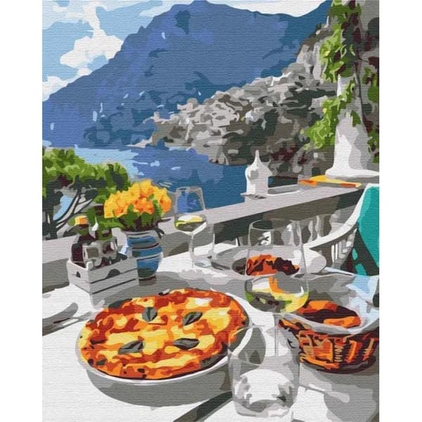 Maleri efter tal - Fiesta 40x50cm