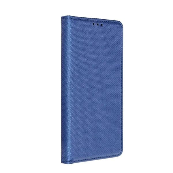 IPHONE 13 PRO ETUI MED FLAP MAGNET MARINEBLÅ + GLAS