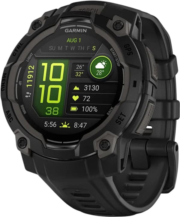 Garmin Instinct 3 45 mm Smartwatch Sort (010-02936-00)