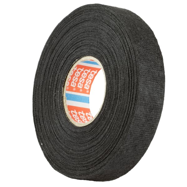Tesa Strong Resistent Sort Isoleringstape med Fnug 15m x 19mm