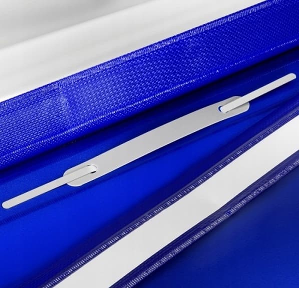 HÅRDBINDINGSBØGER A4 PVC BLÅ UTRYKT (20) 6424