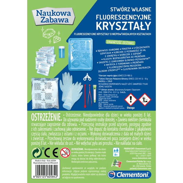 Fluoresoivat kiteet. Clementoni 60584