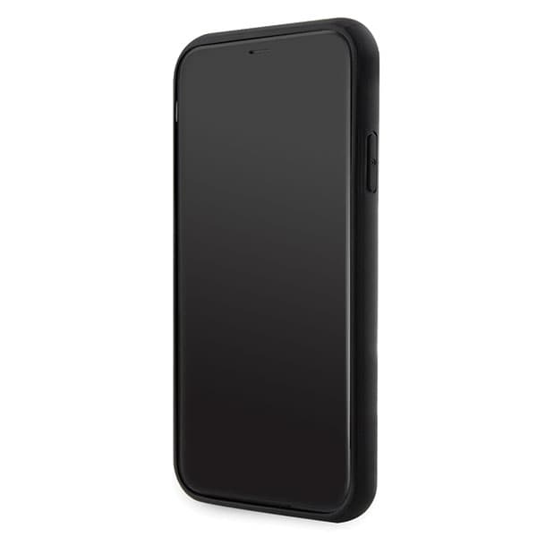 Karl Lagerfeld Glitter Choupette Patch-etui til iPhone 11 / Xr, sølv