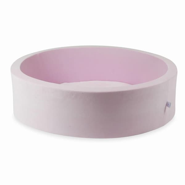 Dry pool 110x30 fløjlsblød lys pink uden bolde