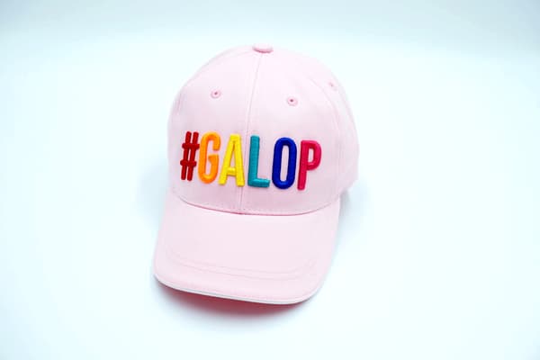 #GALOP lyserød baseballkasket til børn