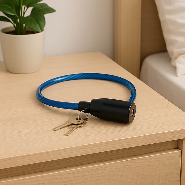 BC Cykellås, cykellås, kabel, cykellås, nyckel