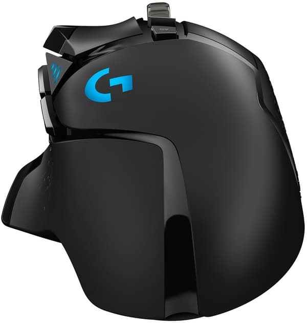 Logitech G502 Gaming Hero USB RGB Mus Sort (910-005471)