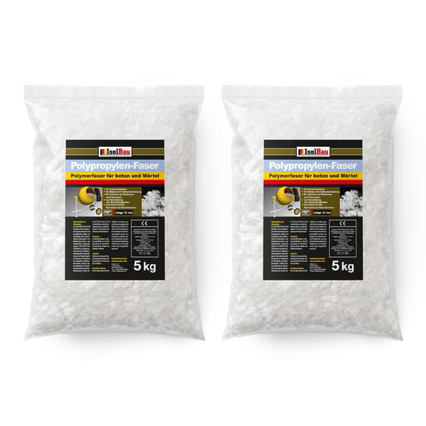 IsolBau Polypropeenikuidut PP 12mm Polypropeenikuitu 10 kg