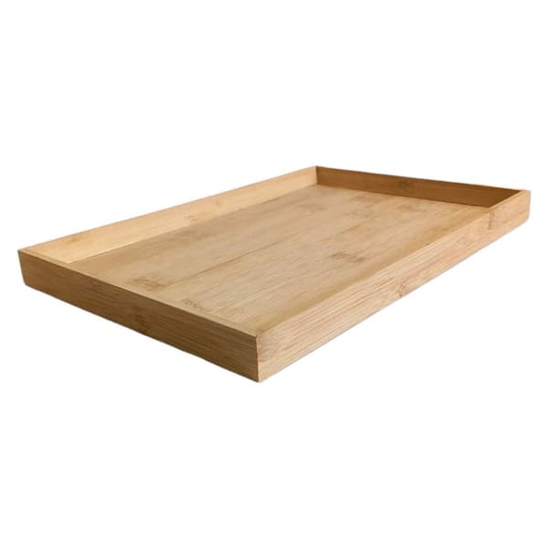 Träbricka Bambu Bordsunderlägg 27x18x2