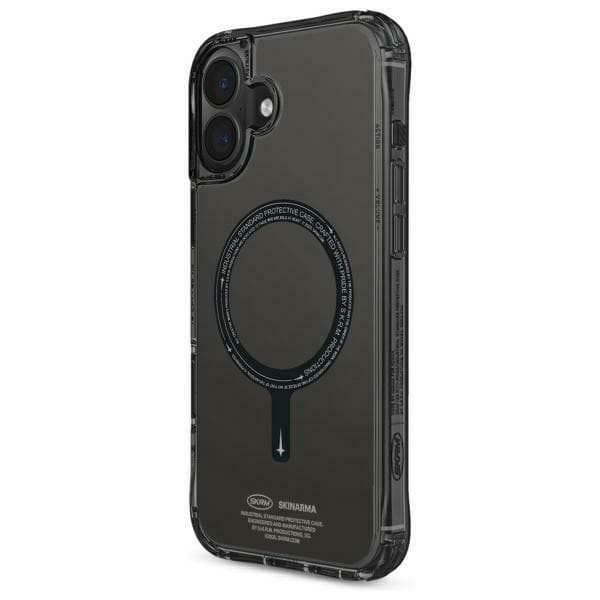 Skinarma Saido cover til MagSafe til iPhone 16 Plus, sort